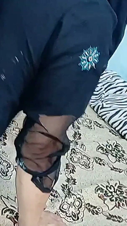 sweet indian big ass wife in punjabi suit with hijab fucked both holes in doggystyle and missionary | Clip 1