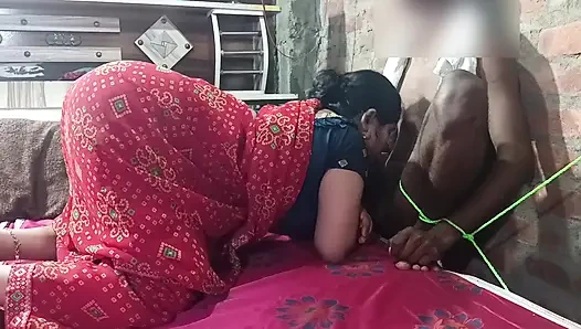 Kakak ipar diikat dan dientot abang iparnya sendiri dan masturbasi di kamar itu sendiri.