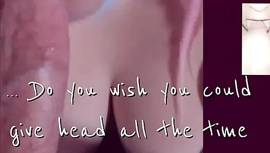 Lass uns einen großen, fetten, saftigen schwanz zusammen lutschen, inklusive verlängerung