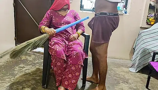 Indian Desi mom's fuking neighbour boy's
