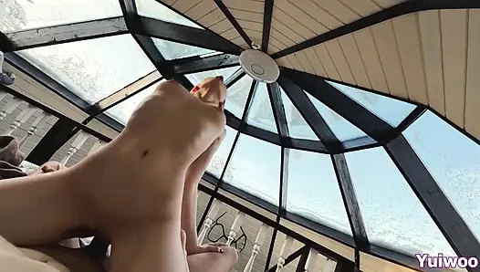 Siswi sange ini nggak mau bayar uang untuk kerjaannya - dia butuh kontol besar