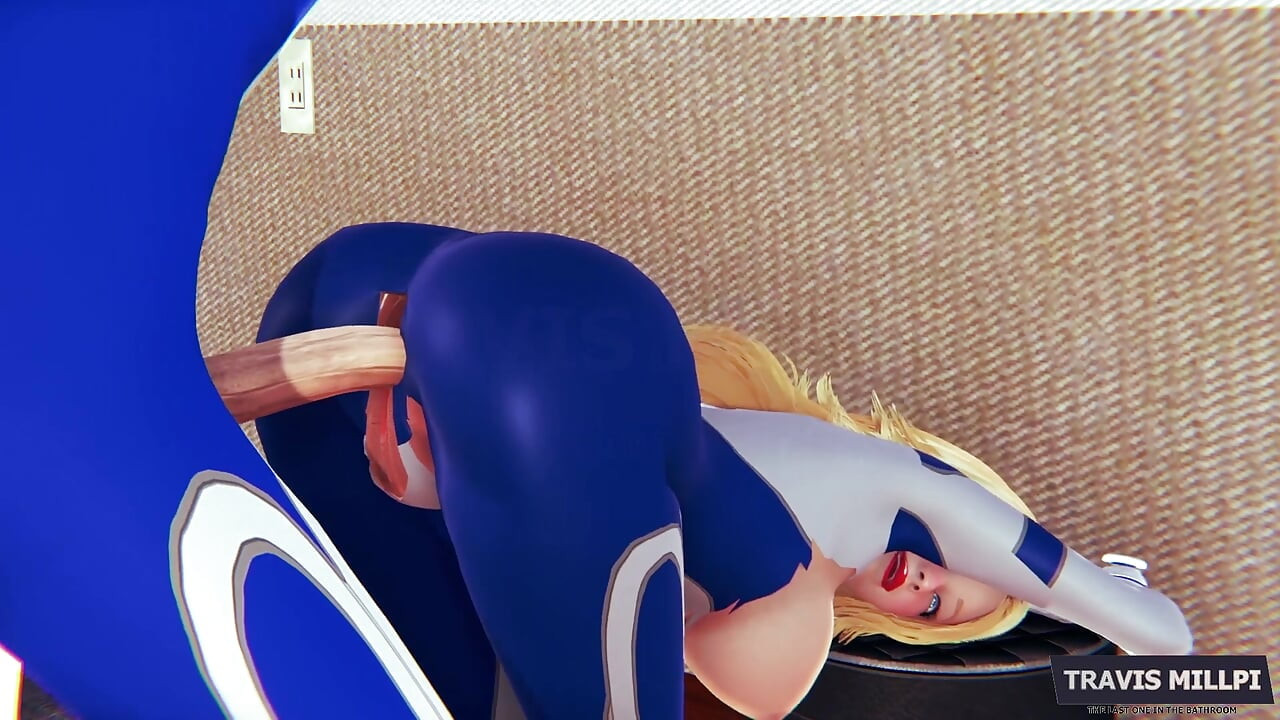 Invisible Woman Is Getting Fucked with Elastic Dick in Anal // Parody