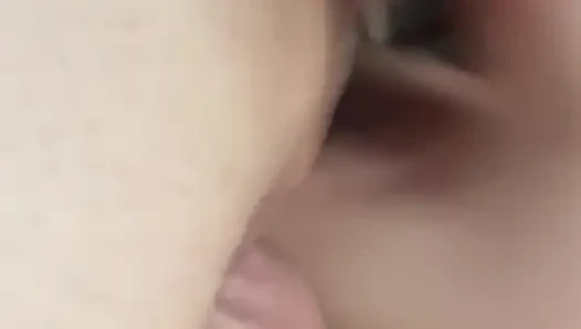 Licking Until She Cums. I Let Her Squirt at the End and Then Quickly Taste Her Pussy