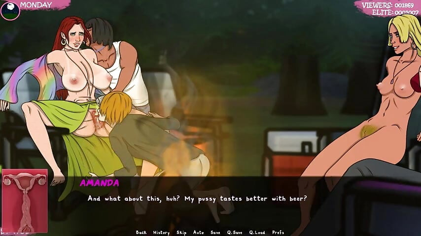 Lust Town - Gameplay - Roleplay - Beach Party Bukkake Facial