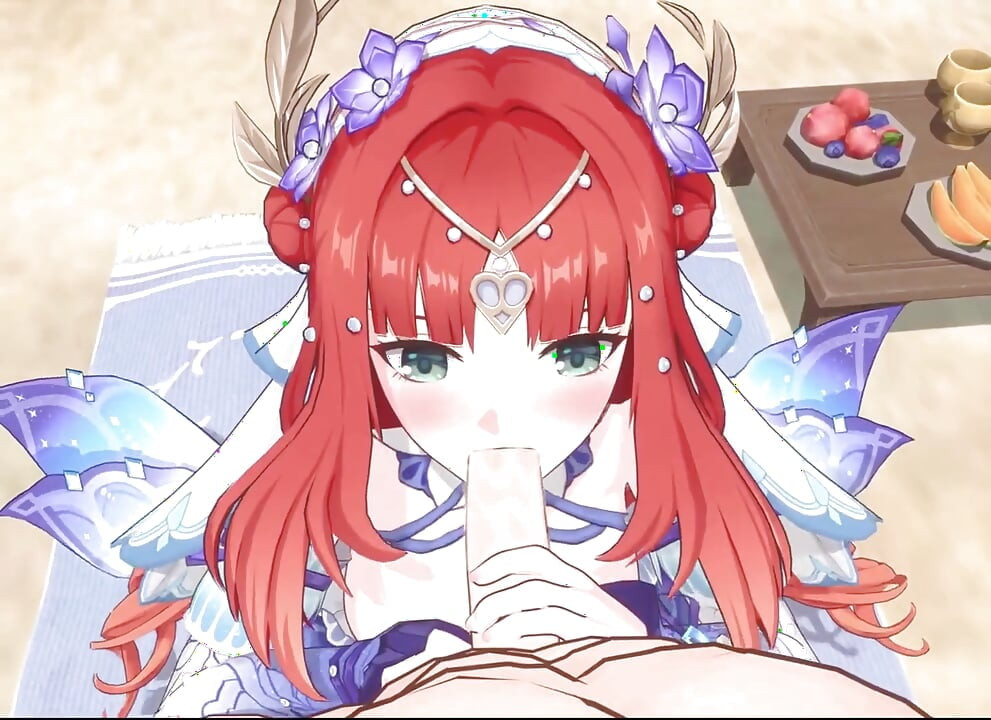 Genshin Impact - Ayaka, Barbara e Nilou's Secret Beach Sex with Aether - Sedutor Moans - 3D NSFW Animation