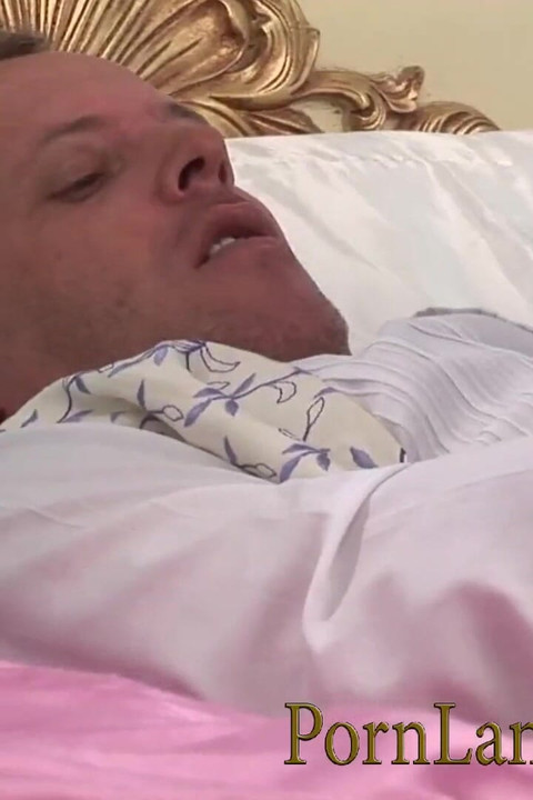 Interracial anal sex with a brunette in white lingerie