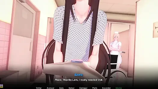 Twisted world remake 23 - suster nakal ini bantuin aku untuk ngocok kontolku - oleh eroticgamesnc