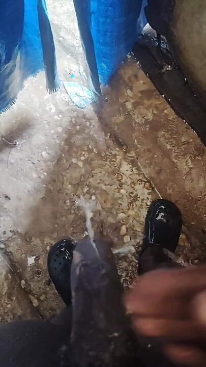Masturbating in the bathroom