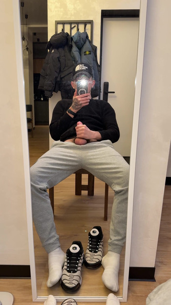 Jaw-dropping moment from "LAD GUY JERKING OFF"