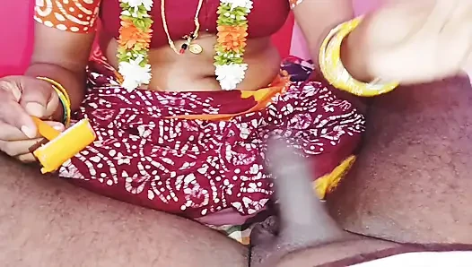 Indian Beautiful Saree Stepmom Fucking Stepson Telugu Dirty Talks.