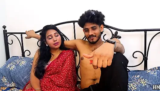 Indische desi paart sich neu mit hardcore-kumpel auf dem date, harcore-sexvideo