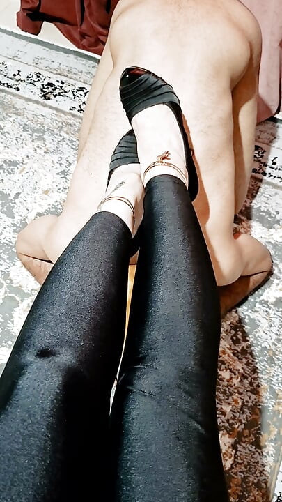 Intense Foot Domination  Broken Slave Worships My Shoes