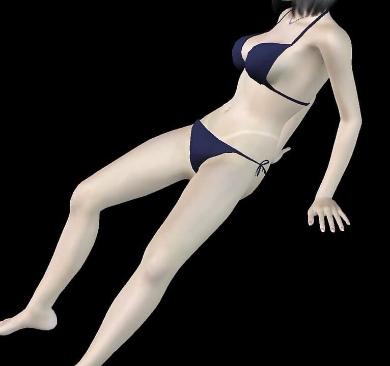 Animeret 3D Porno - Meget smuk Pige Onanerer Med Banan Til Orgasme