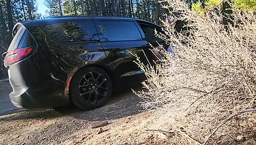 Отсос и трах на дороге с Riley и Logan