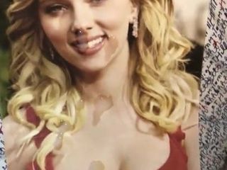 Scarlett Johansson cum hołd
