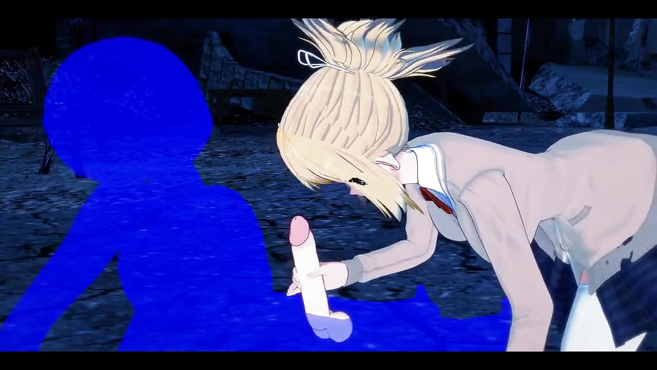 Dr Stone Hentai - Kohaku Boobjob and Handjob - Japanese Asian Manga Anime Game Porn