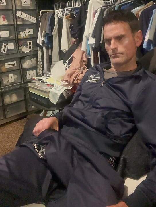 Mike masturbating again