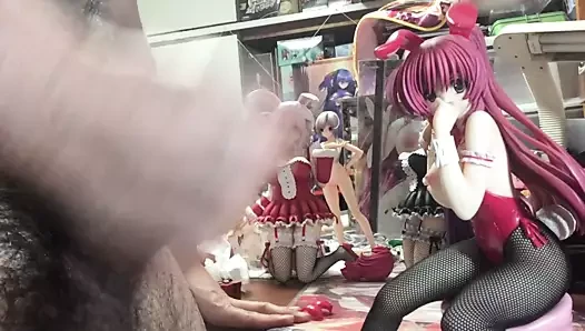 Bukkake for Bunny girl Tama sister