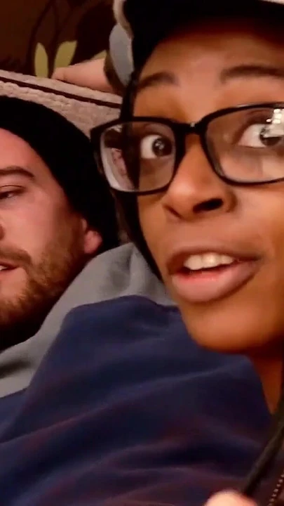 Thrilling moment from "Black Teen Ghetto Bitch Lola Marie Fucks Big Dick White Boy"