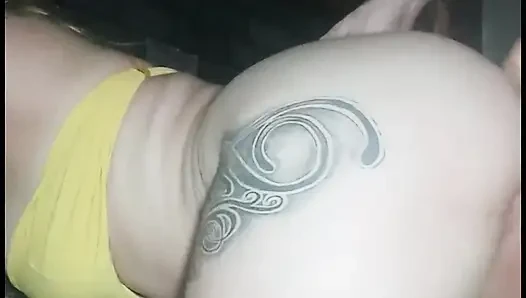Real Amateur - My Wife's Blonde Friend While She Slept In The Room