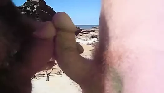 In Hebrew porn video – Cock2Cock on beach