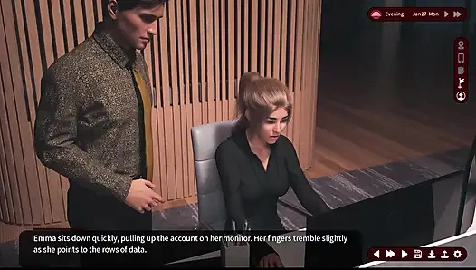 Шлепанье желания 21 Emma хочет, чтобы ее отшлепал Alex