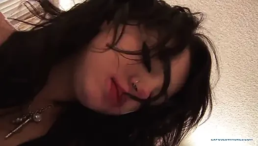 Emo slut Ashton Haze gets fucked