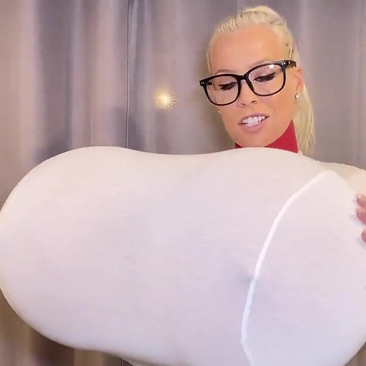 Measuring My Huge Tits!