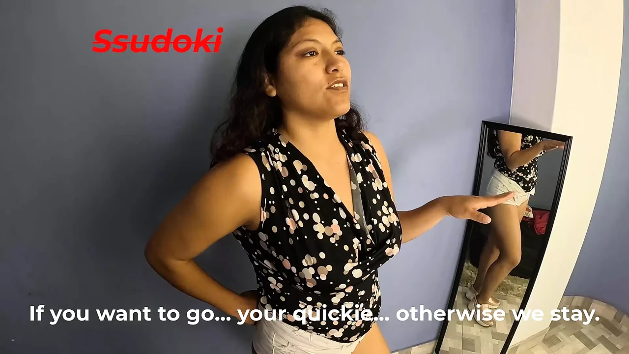 My dress was too short for him to get too horny and like to fuck me hard