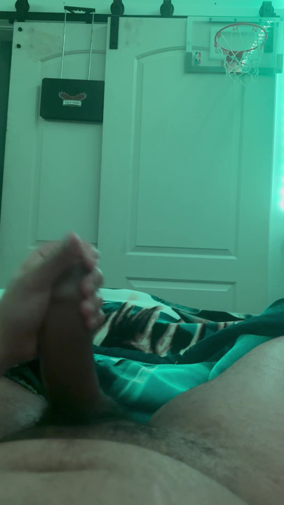 Huge oily cock