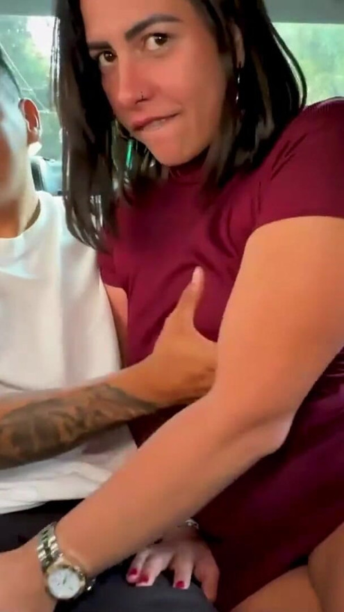 Cab Driver Trades His Thick Cock for the Keys and Fucks My Big Booty Latina Wife in a Filthy Backseat Ride - Kylei… | Clip 1