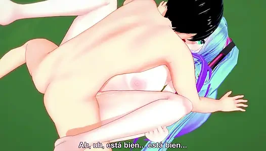 reicher sex mit vollbusigem miku-schulmädchen hentai