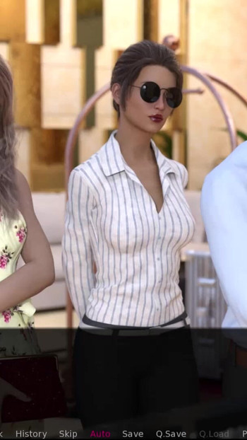 لحظة لا تنسى من "AWAM Ellie - التقت إيلي بباتريشيا وكارل ... تعرضت إيلي للنيك من قبل كارل بينما كانت باتريشيا "