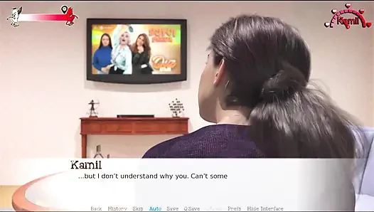 Life in the middle east #10 - Banu played with her self in bed