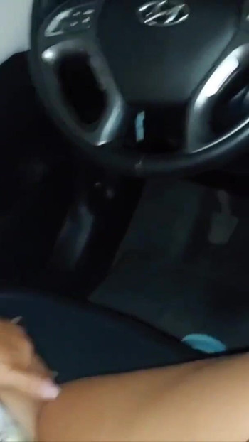 Thrilling moment from "Mature mom xStepMommyx with big tits masturbates in public in the car and stepson watches her orgasm"
