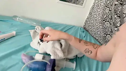 Длинный неустанный трах киски