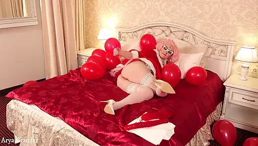 Amcık mastürbasyonu ve çoraplı azgın orta yaşlı seksi kadın