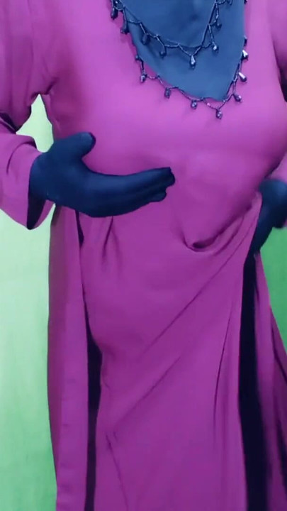 Thrilling moment from "Indian beautiful hijabi muslim couple thirsty for fuck"