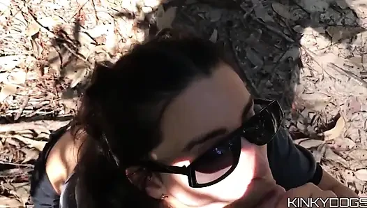 We Got Horny and Fucked in the Woods!
