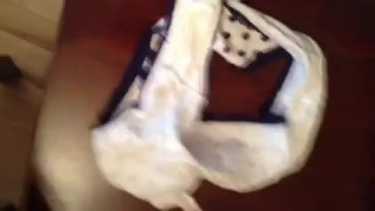 cum tibute for friends gf's panties