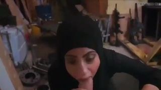 Fake Hijab sucks