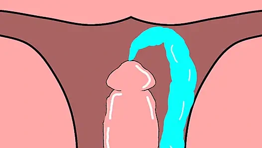 Старик и молодая женщина с лесной фантазией