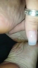 Unghie dei piedi molto belle