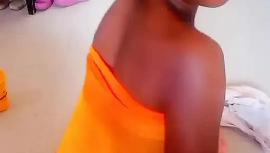 My mom got me Red handed fuck my self with her lamp holder