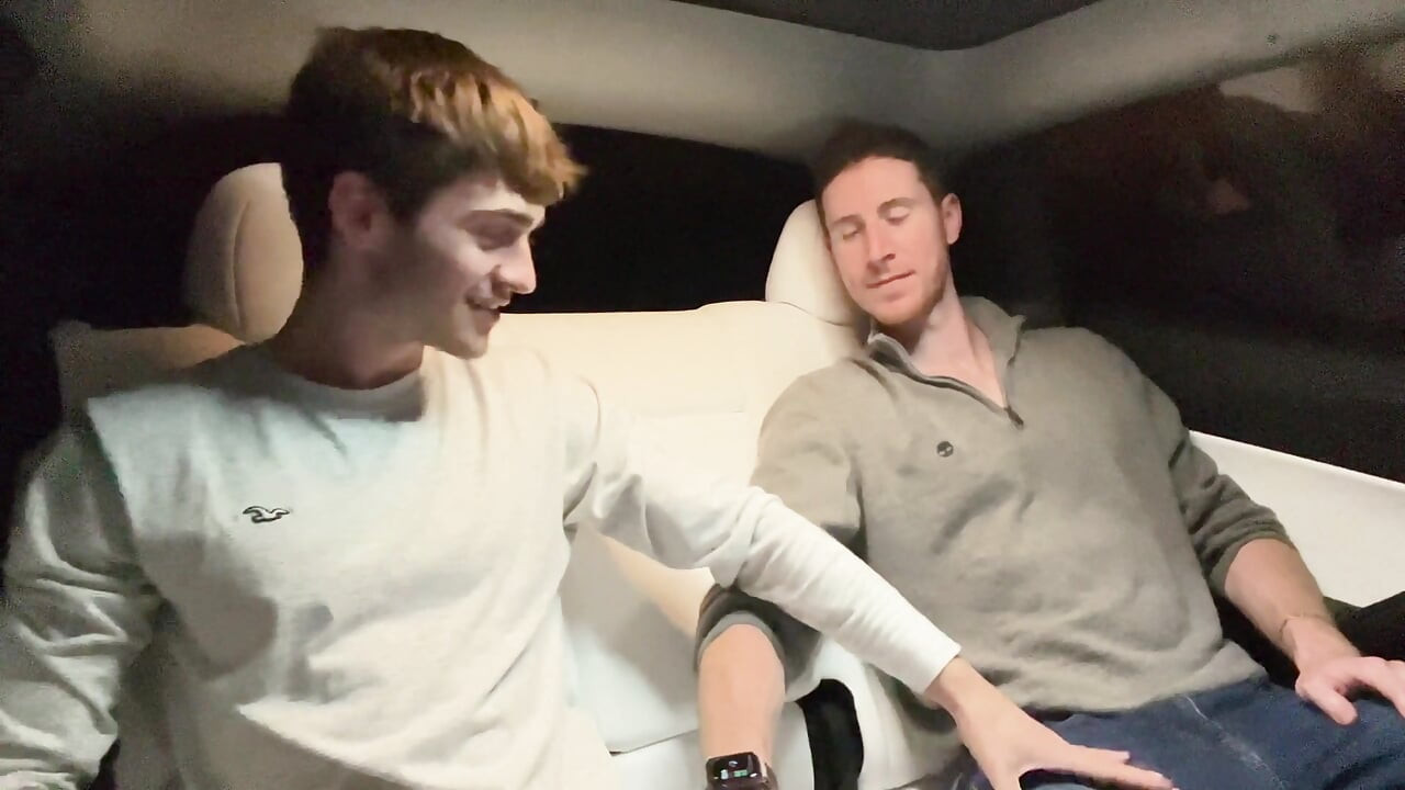 Giving My Step Bro a Blowjob in the Car
