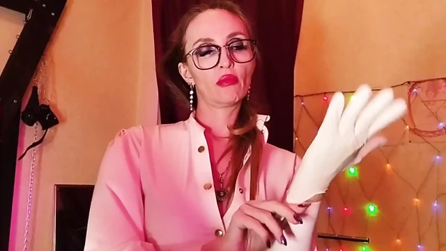 Femdom Mistress Eva Latex Fetish Dominatrix Play Anal Slave Toys BDSM Kink