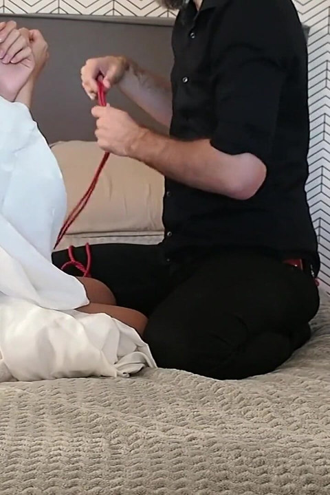 Real, Affectionate Shibari Sex with a Cute Japanese Teen