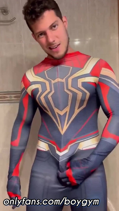 스파이더맨 정액 서프라이즈! !️