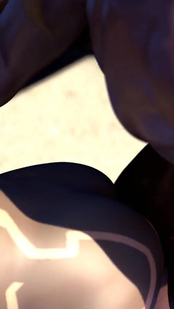 Jaw-dropping moment from "Valorant Chamber gets deep dick part 2"