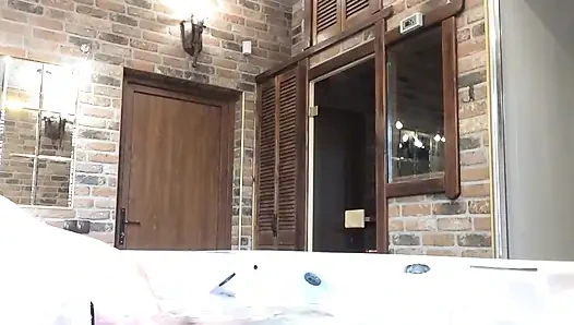 Nude in Public Sauna